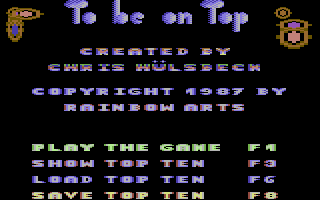 To Be On Top screenshot 4 for Commodore 64